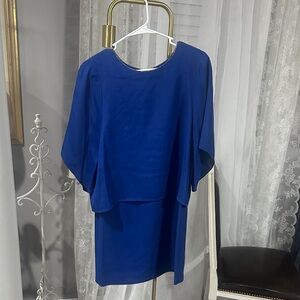 Halston Heritage Cobalt Blue Gown